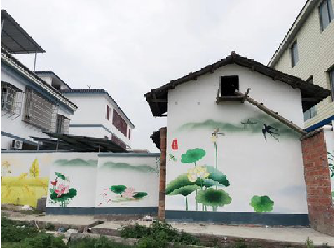 石林室外墙绘-从选材到保养。