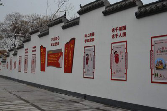 石林墙体彩绘-乡村文化墙