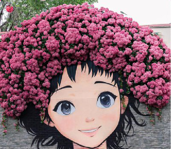 石林墙体彩绘-网红墙打卡