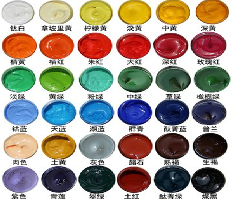 石林墙绘颜色的选择有讲究。