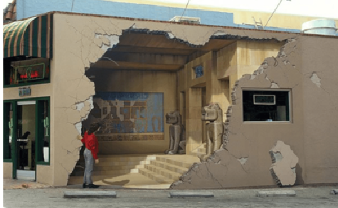 石林判断手绘墙好坏的标准。