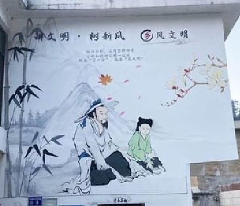 石林分享几个墙绘保养知识。