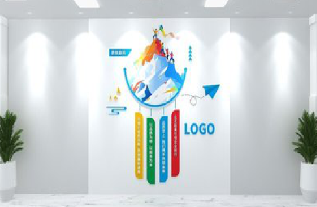 石林公司企业形象墙的工艺材料有哪些?