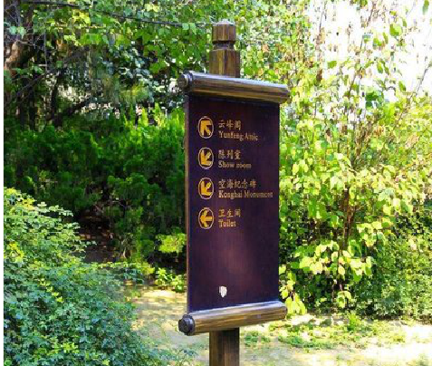 石林标识牌与环境之间有什么关系？